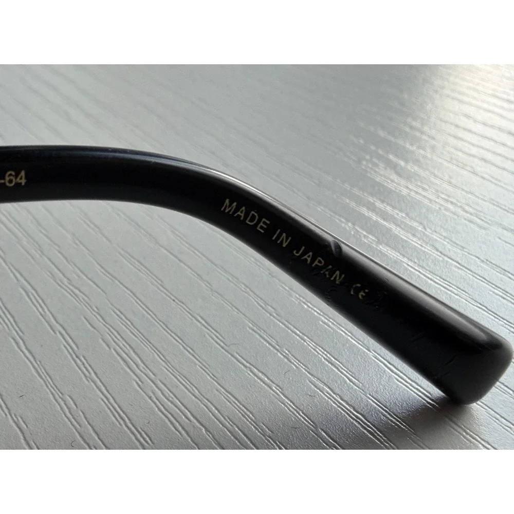 DITA Mach Five II Sunglasses Black‎ Gold DRX-2087 Japan Authentic